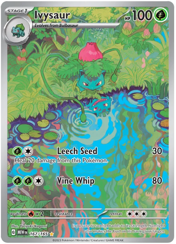 Pokemon - SV151 Scarlet & Violet 151 - Ivysaur - 167/165