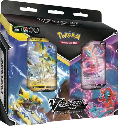 Pokemon Zeraora VS Deoxys - V Battle Deck