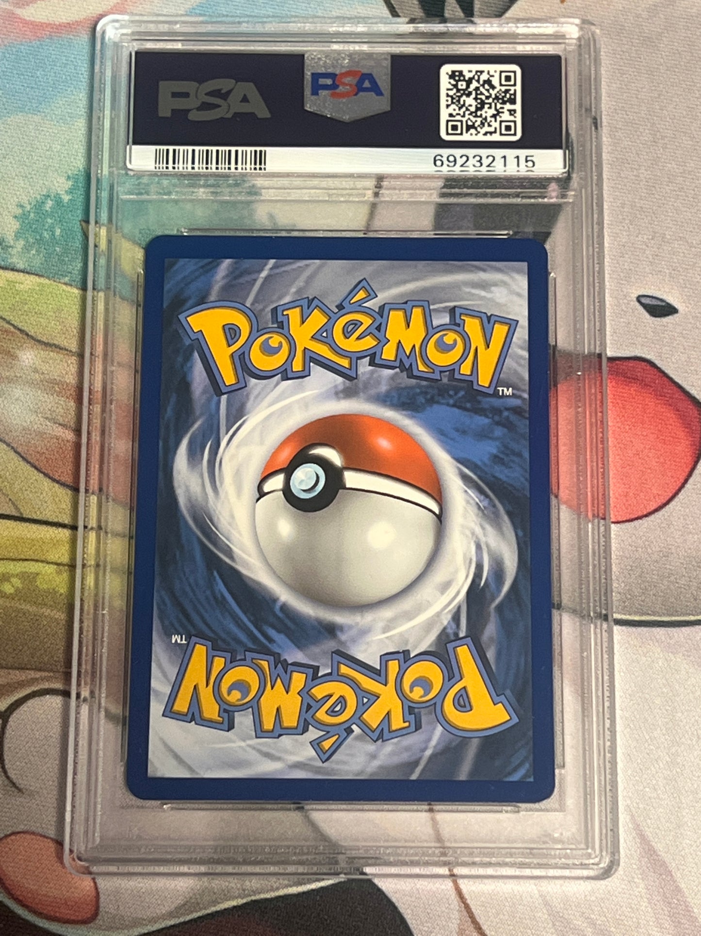 2021 Pokemon Sword & Shield Full Art Vaporeon VMax - Evolving Skies - PSA Graded 9 - #030