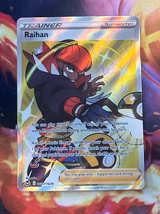 2022 Pokemon RAIHAN - Trainer - Ultra Rare - #TG27