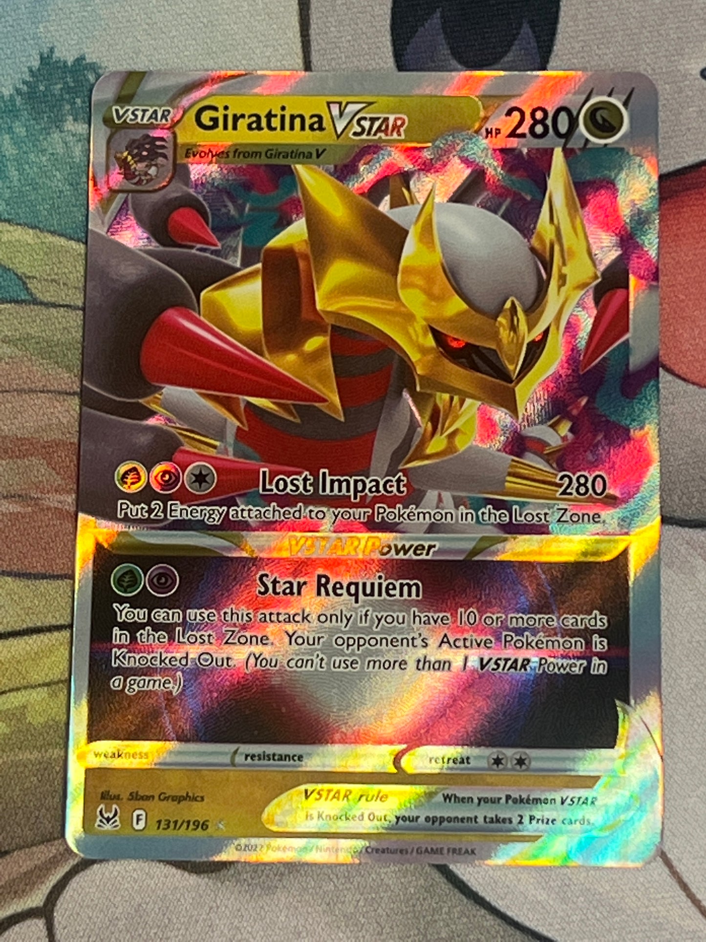 2022 Pokemon Giratina Vstar  - Ultra Rare - #131