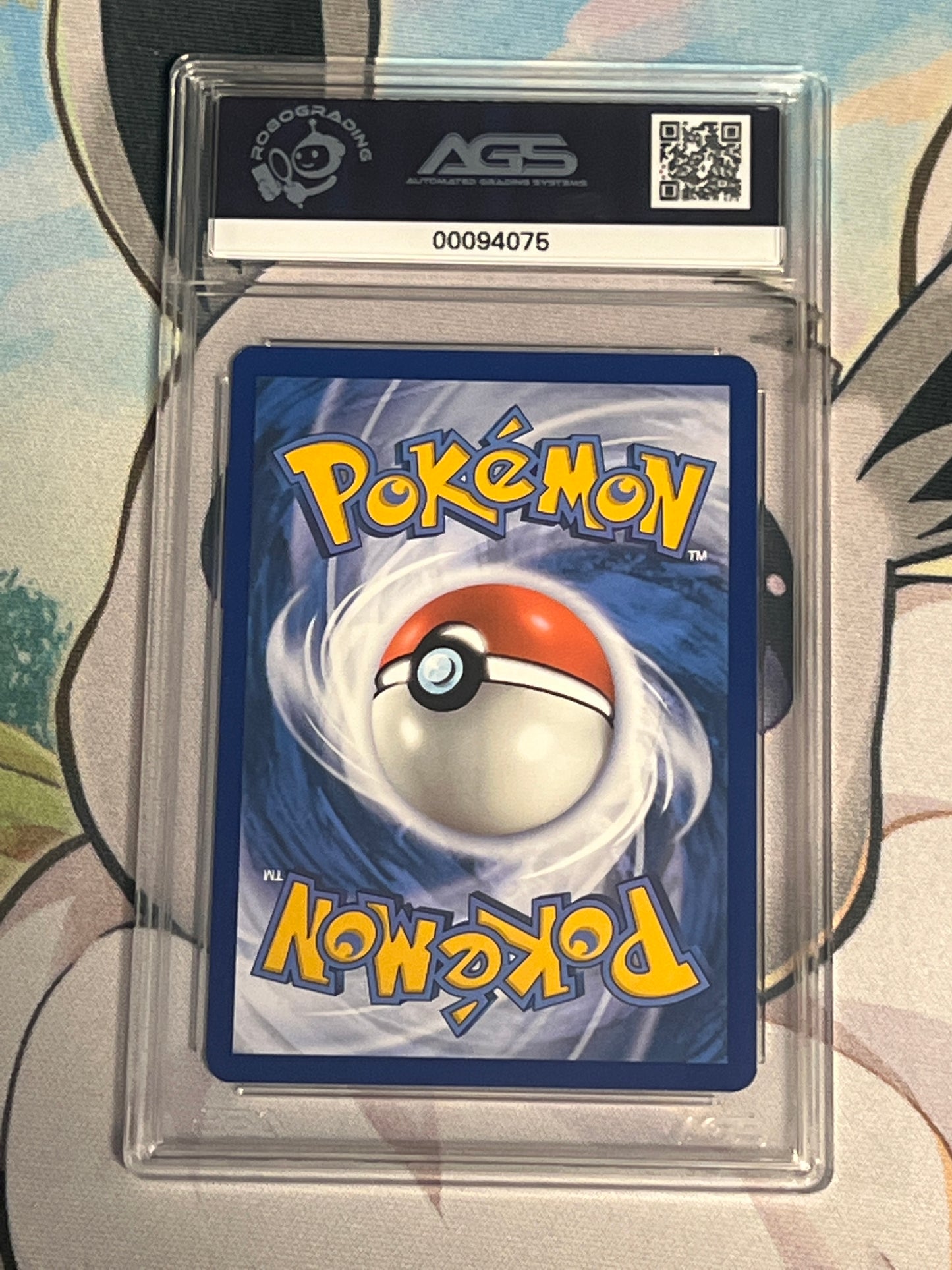 2023 Pokemon Skwovet - Secret Rare - Holo - Graded AGS 9 - #222
