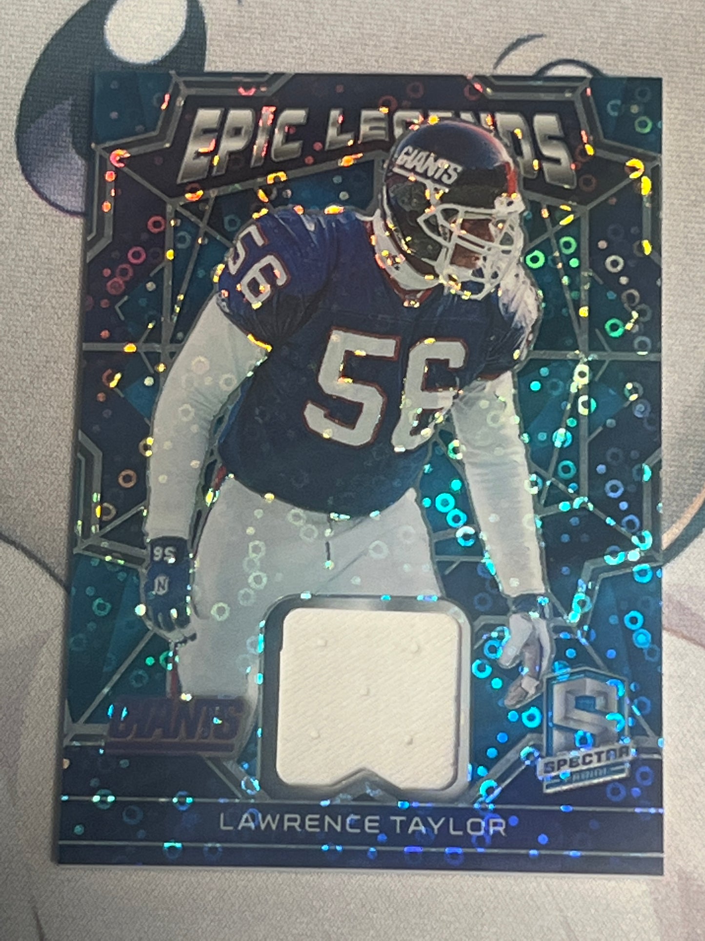 2022 Panini Spectra Football - LAWRENCE TAYLOR - Patch Card - /60 - #ELM-LTA
