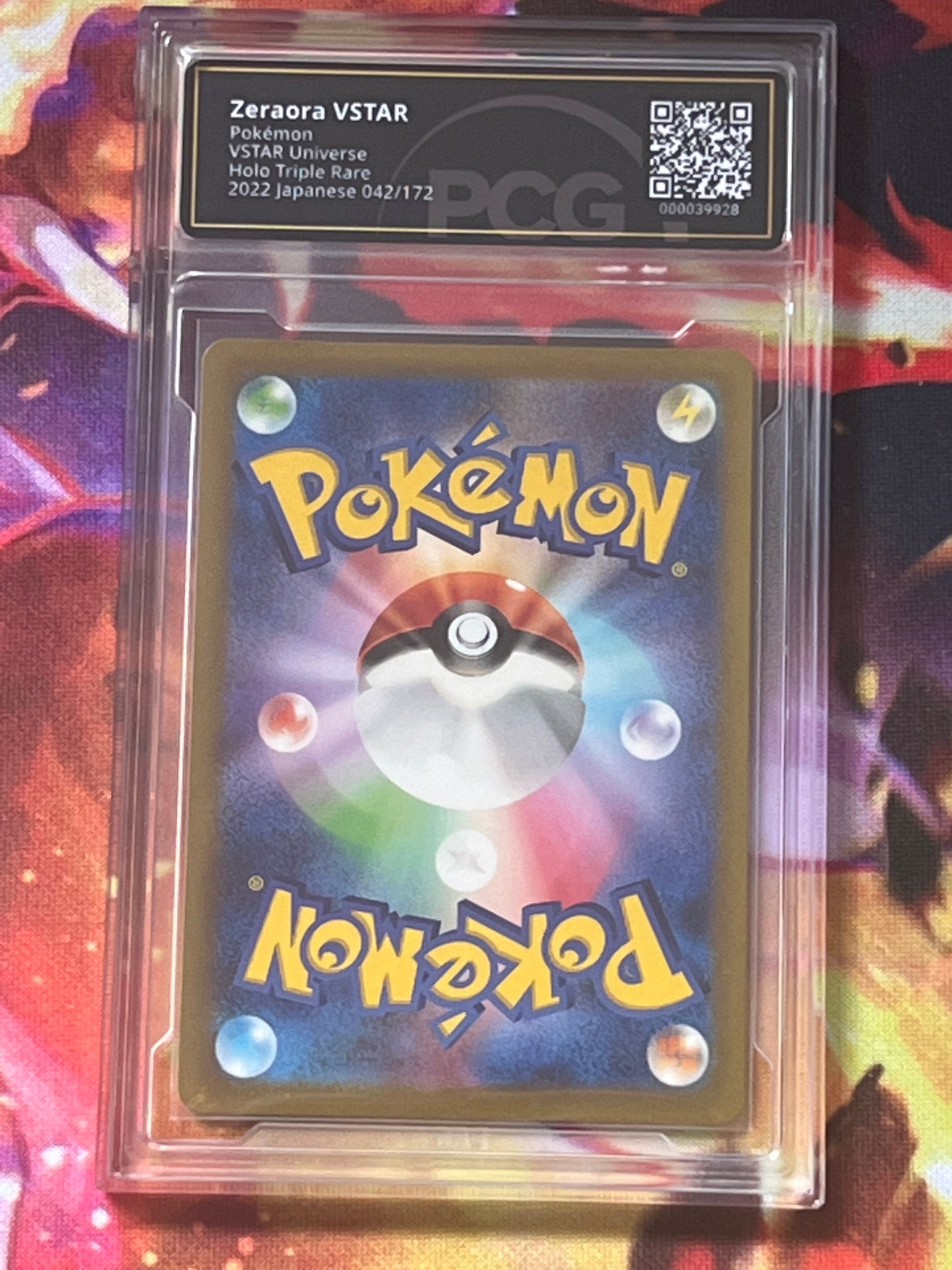 2022 Pokemon Japanese Zeraora Vstar - Ultra Rare - Graded PCG 9.5 #42