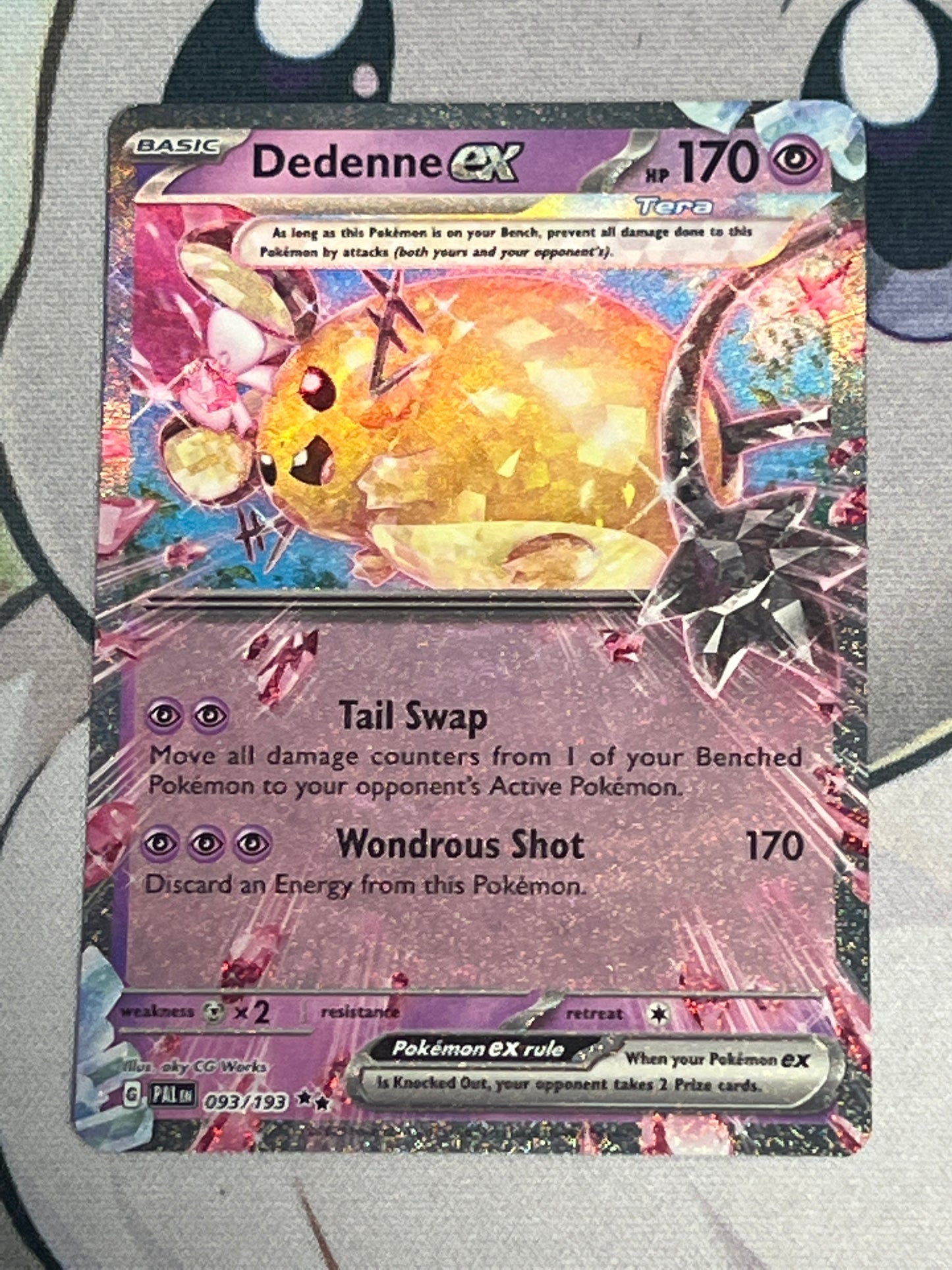 2023 Pokemon Dedenne ex - Ultra Rare - #093