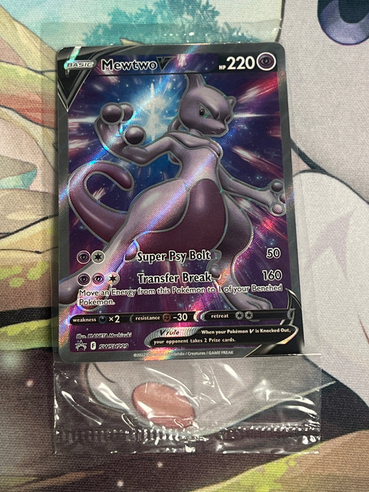 2022 Pokemon - Mewtwo V - Black Star Promo - #SWSH229