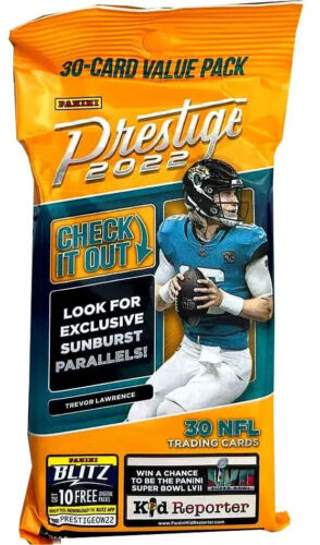 2022 Panini Prestige - 30 Card Value Pack