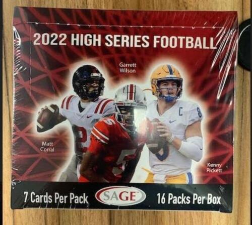 2022 Sage - High Series Football Box (16 Autographs)