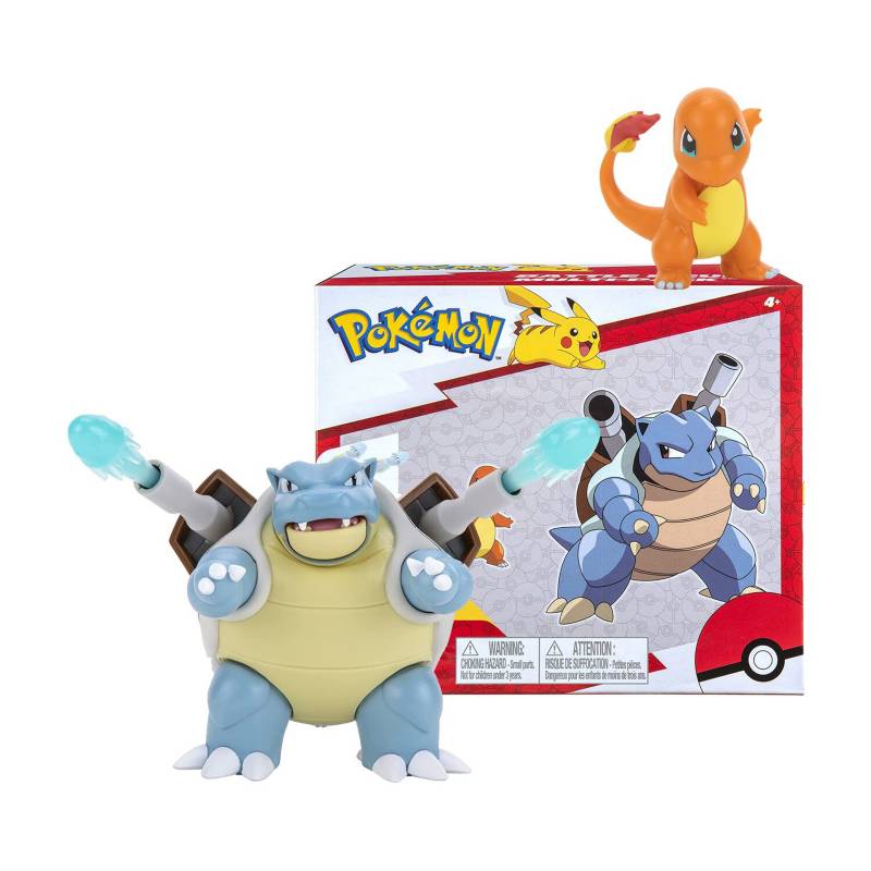 Pokemon Battle Figure Multi Pack - Blastoise + Charmander -2 Pack