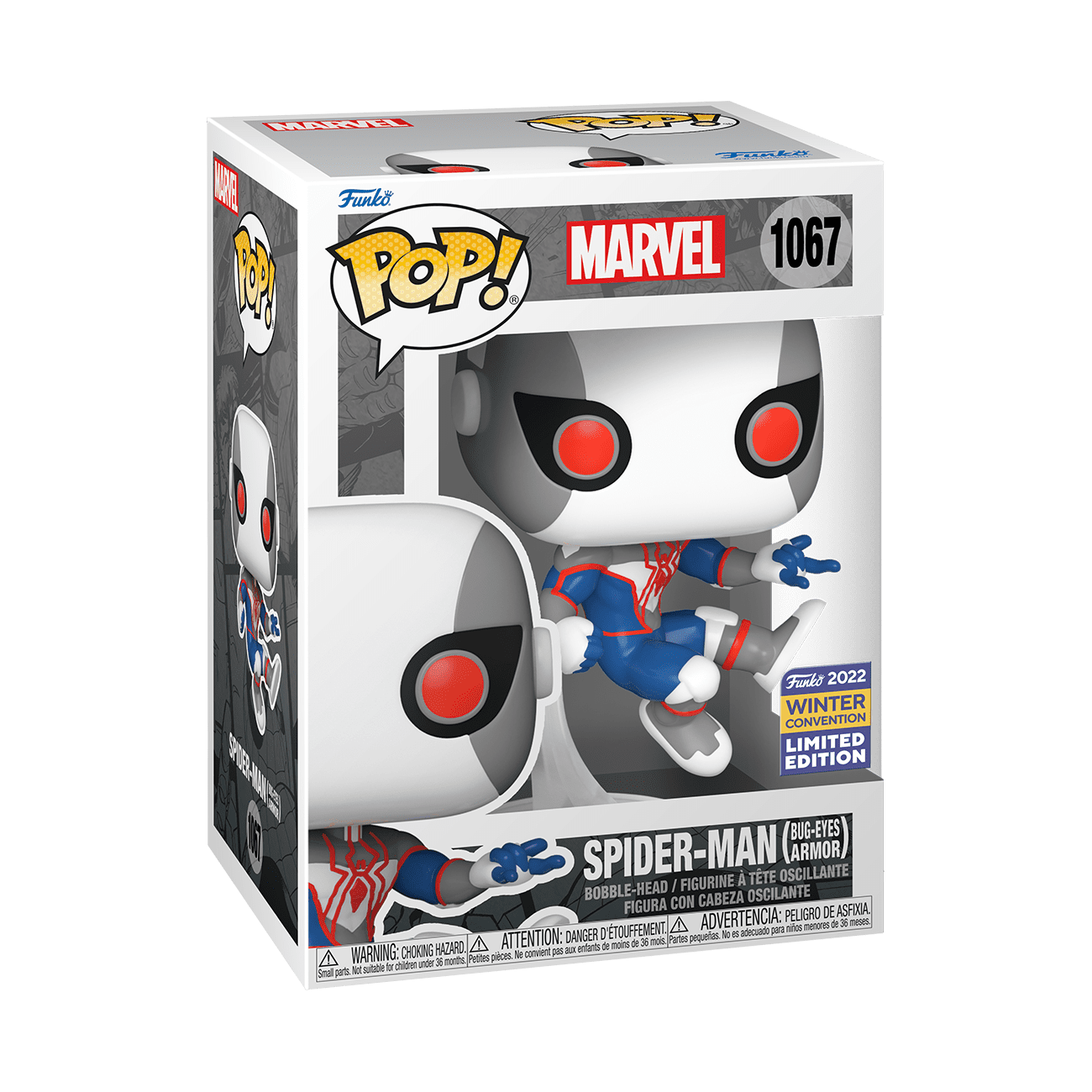 Funko Pop! SPIDER MAN (Bug-Eyes Armor) - Marvel - #1067