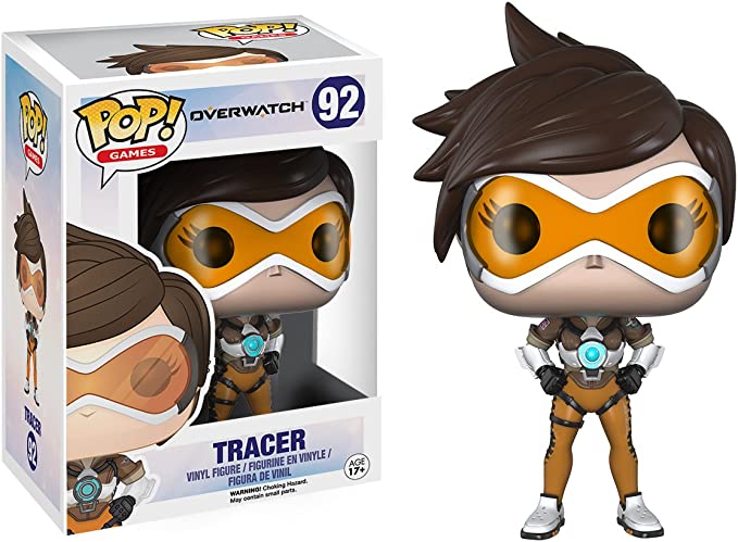 Funko Pop! TRACER - Overwatch - Vaulted - #92