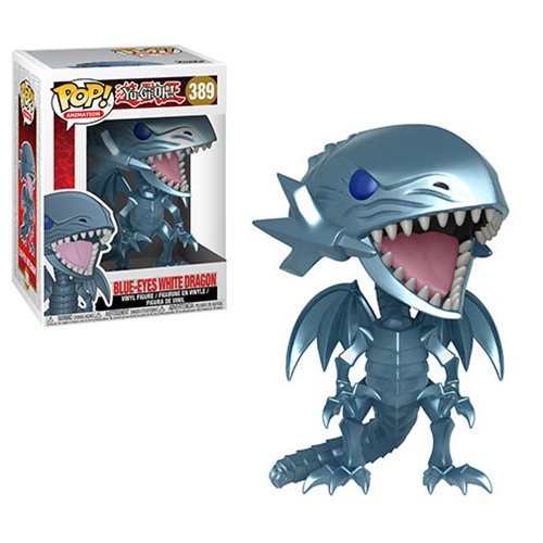 Funko Pop! Blue Eyes White Dragon - Yu-Gi-Oh - Vaulted - #389