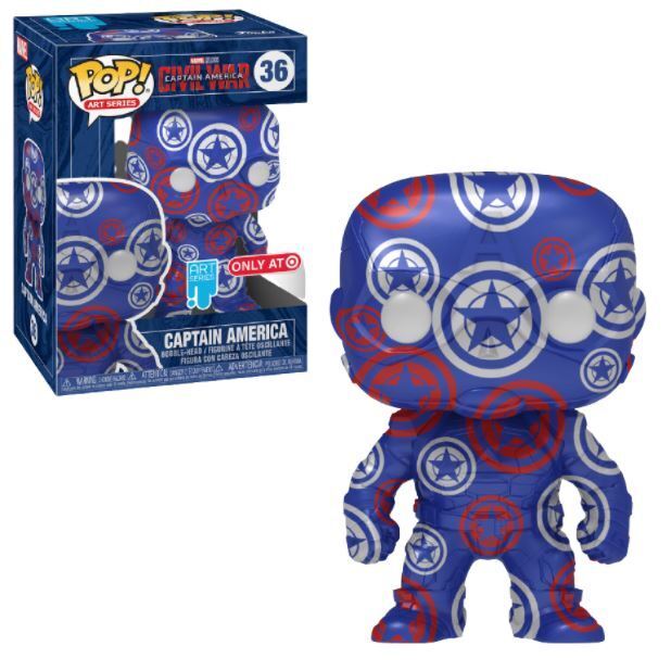 Funko Pop! Captain America - Captain America - Civil War - #36