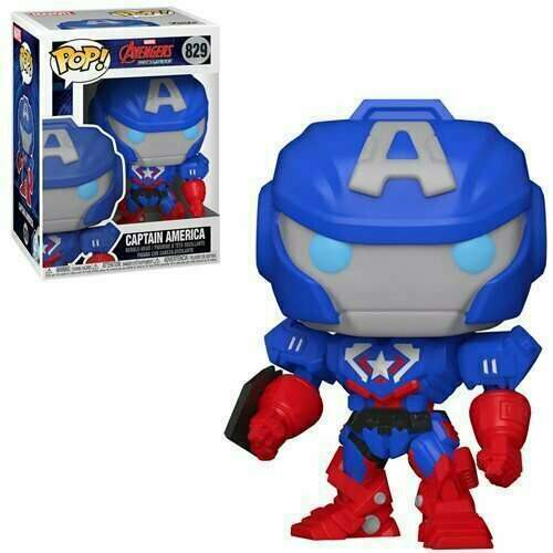 Funko Pop! CAPTAIN AMERICA - Avengers Mech Strike - #829
