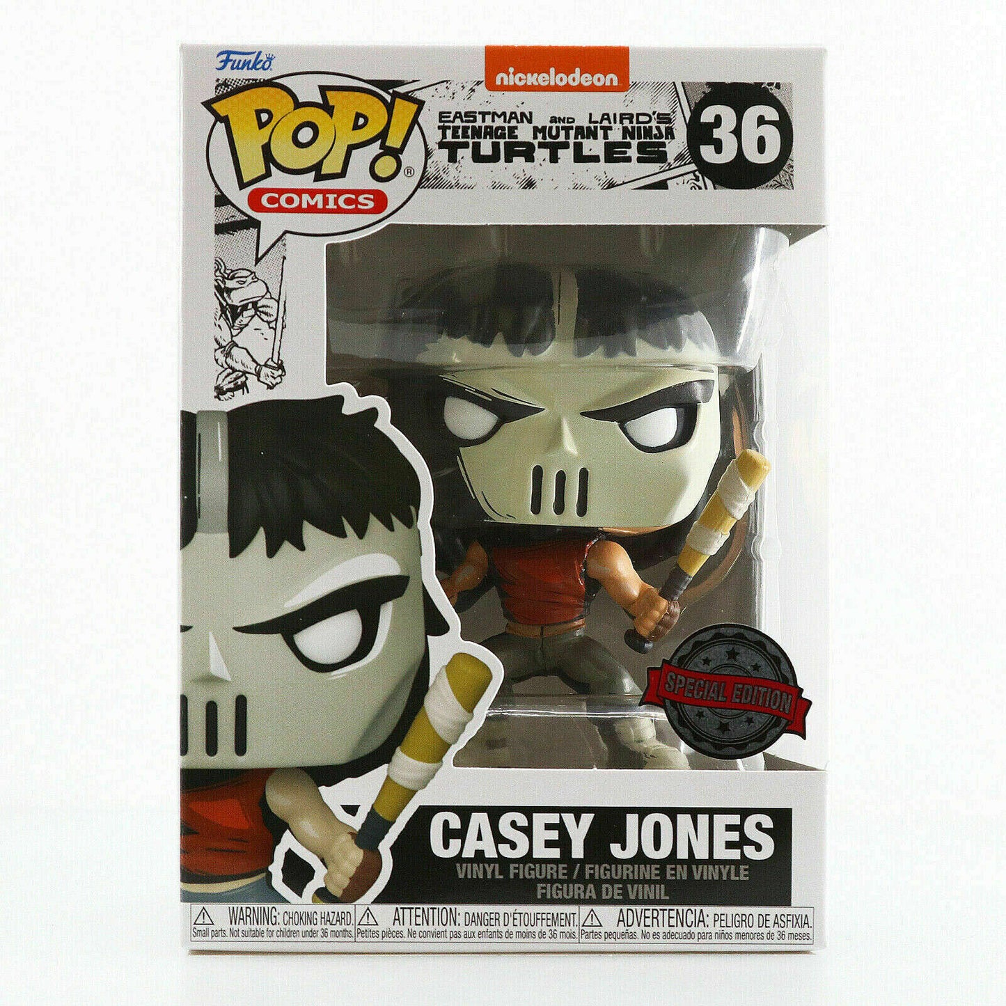 Funko Pop! Casey Jones - Teenage Mutant Ninja Turtles - #36