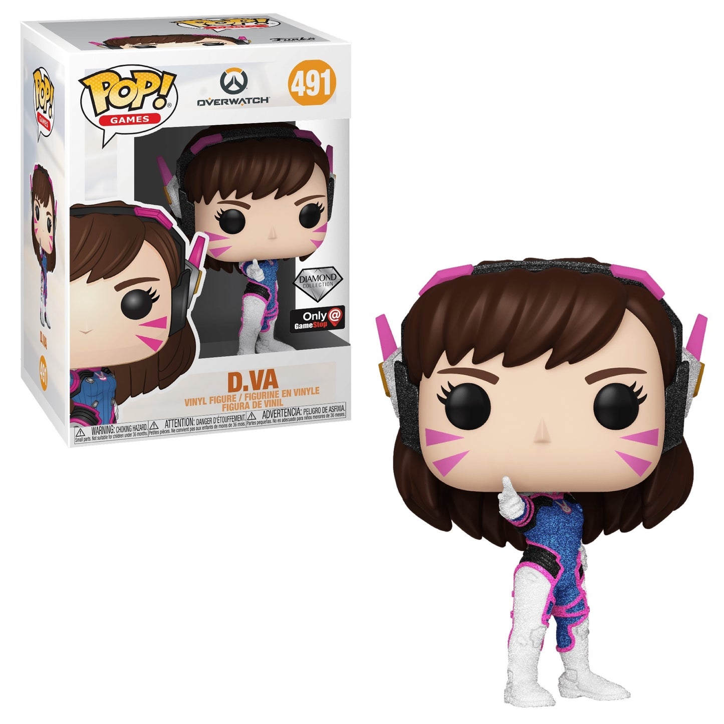 Funko Pop! D.VA - Overwatch - Vaulted - #491