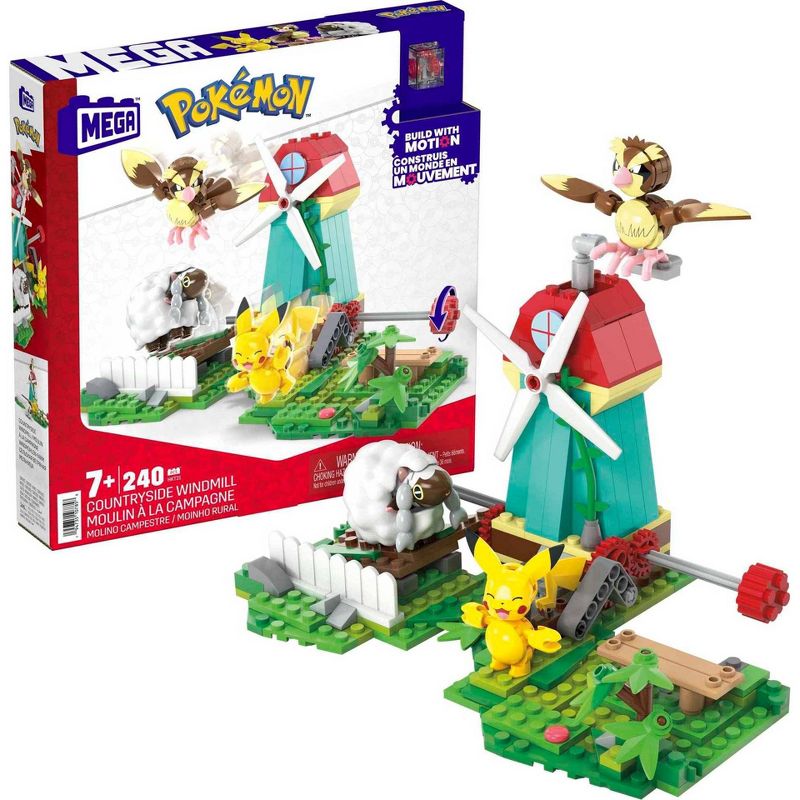Pokemon Mega Contrux - Countryside Windmill 240 Pcs