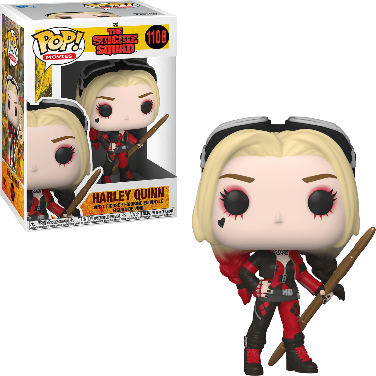 Funko Pop! Harley Quinn - The Suicide Squad - #1108