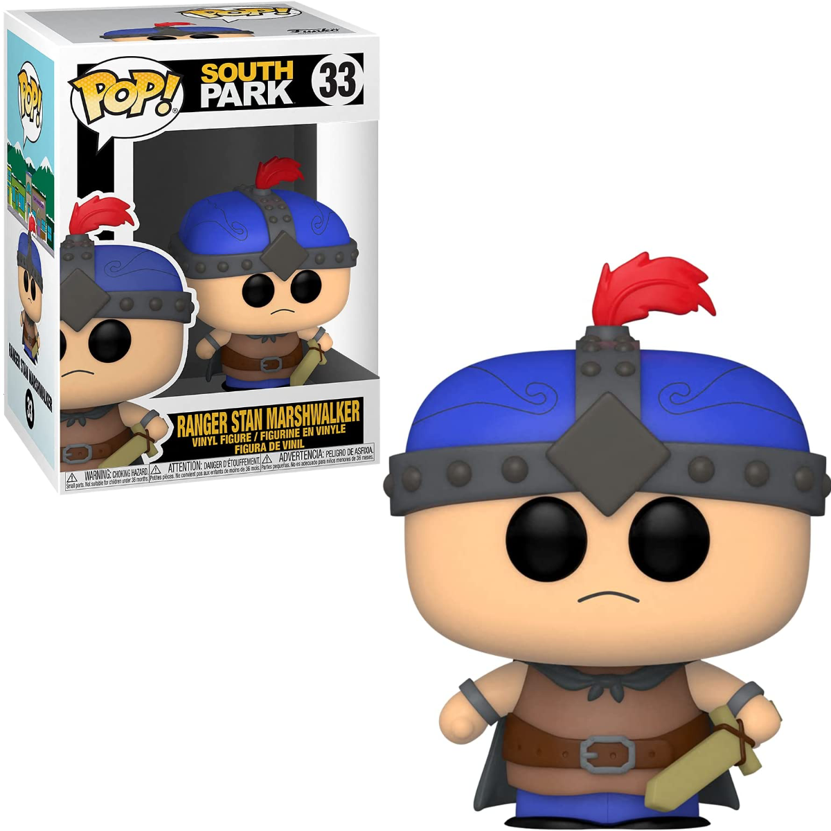 Funko Pop! RANGER STAN MARSHWALKER - SOUTH PARK - #33