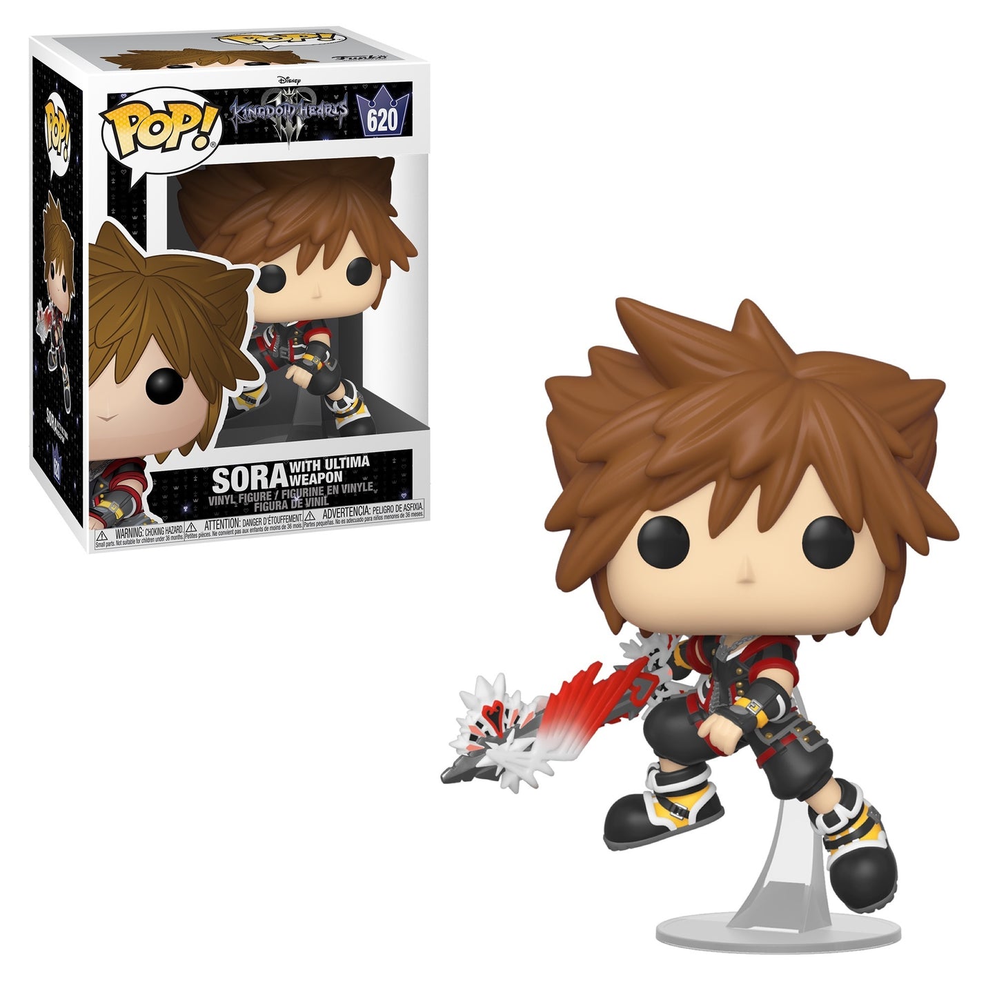Funko Pop! Sora With Ultima Weapon - Disney - Kingdom Hearts - #620
