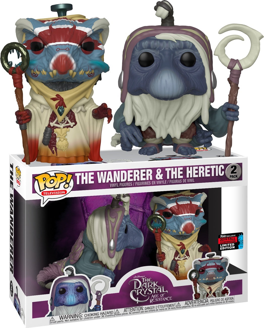Funko Pop! The Wanderer & The Heretic - The Dark Crystal - Age Of Resistance - 2 Pack