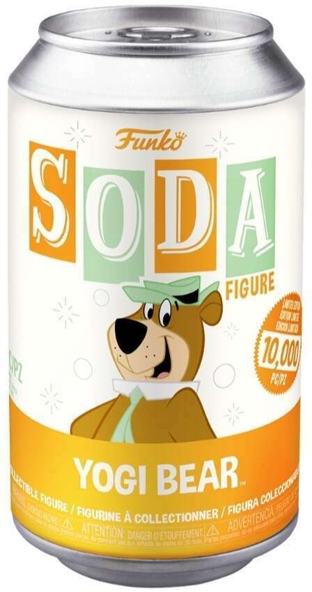 Funko Soda Collectible - Yogi Bear - Hanna-Barbera - 10,000 PC