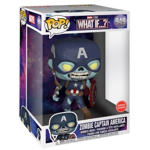 Funko Pop! Zombie Captain America - Marvel What If? - Jumbo - #949