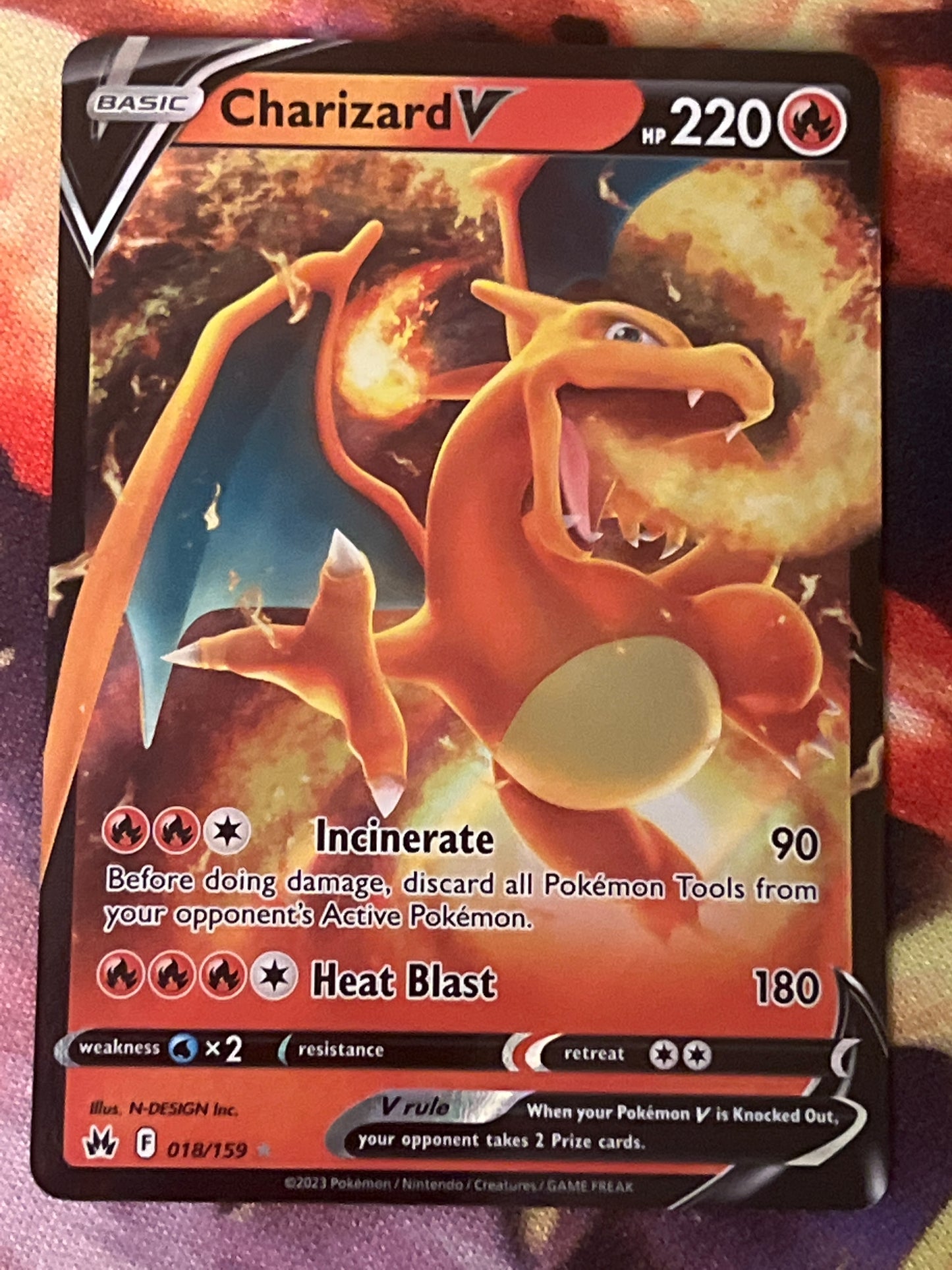 2023 Pokemon Charizard V - Ultra Rare - #18