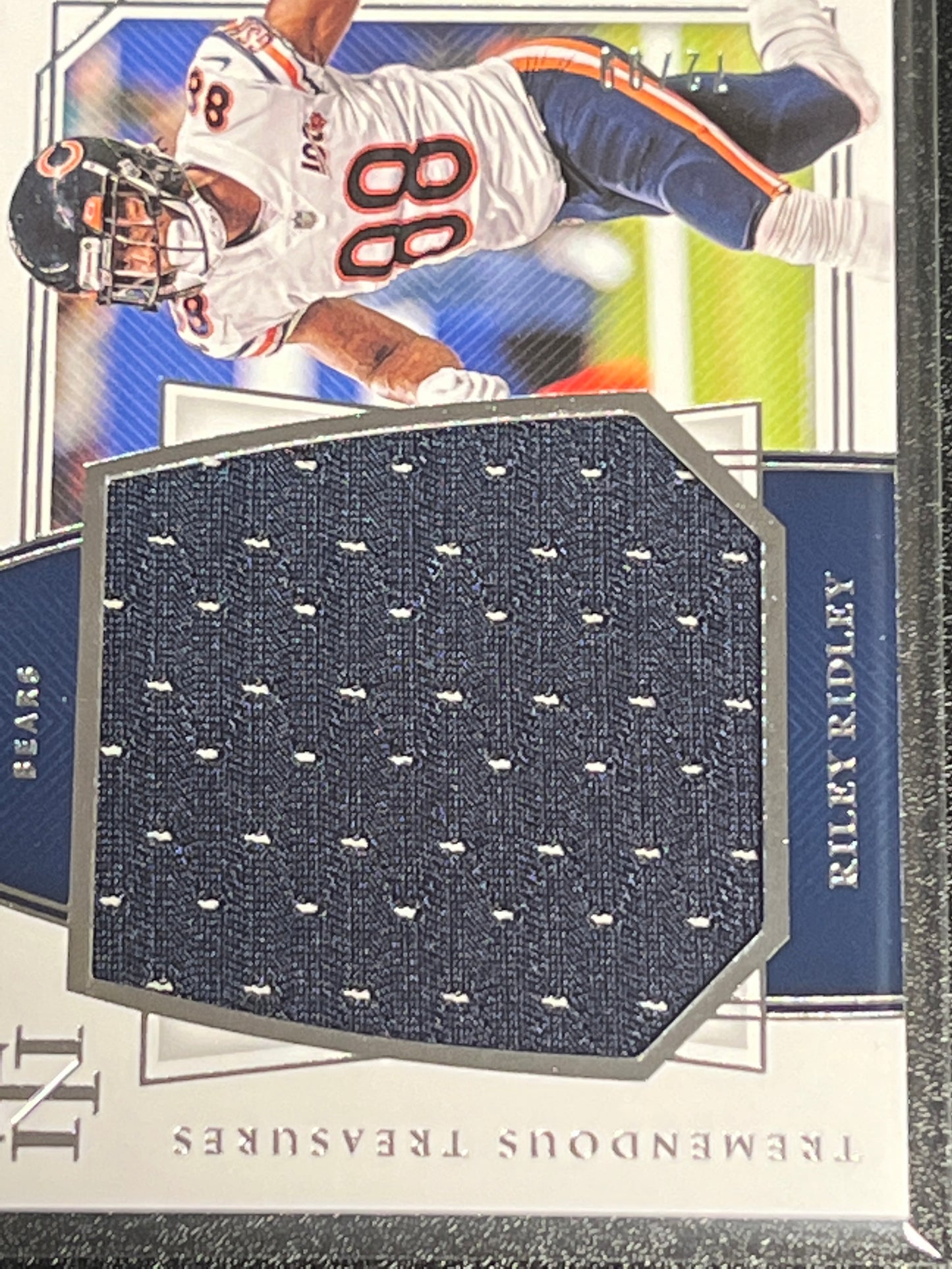2019 Panini Nat. Treas. RILEY RIDLEY - Patch Card - 72/99 - #TT-28