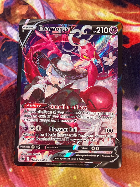 2022 Pokemon Enamorus V - Trainer Gallery - Ultra Rare - #TG18