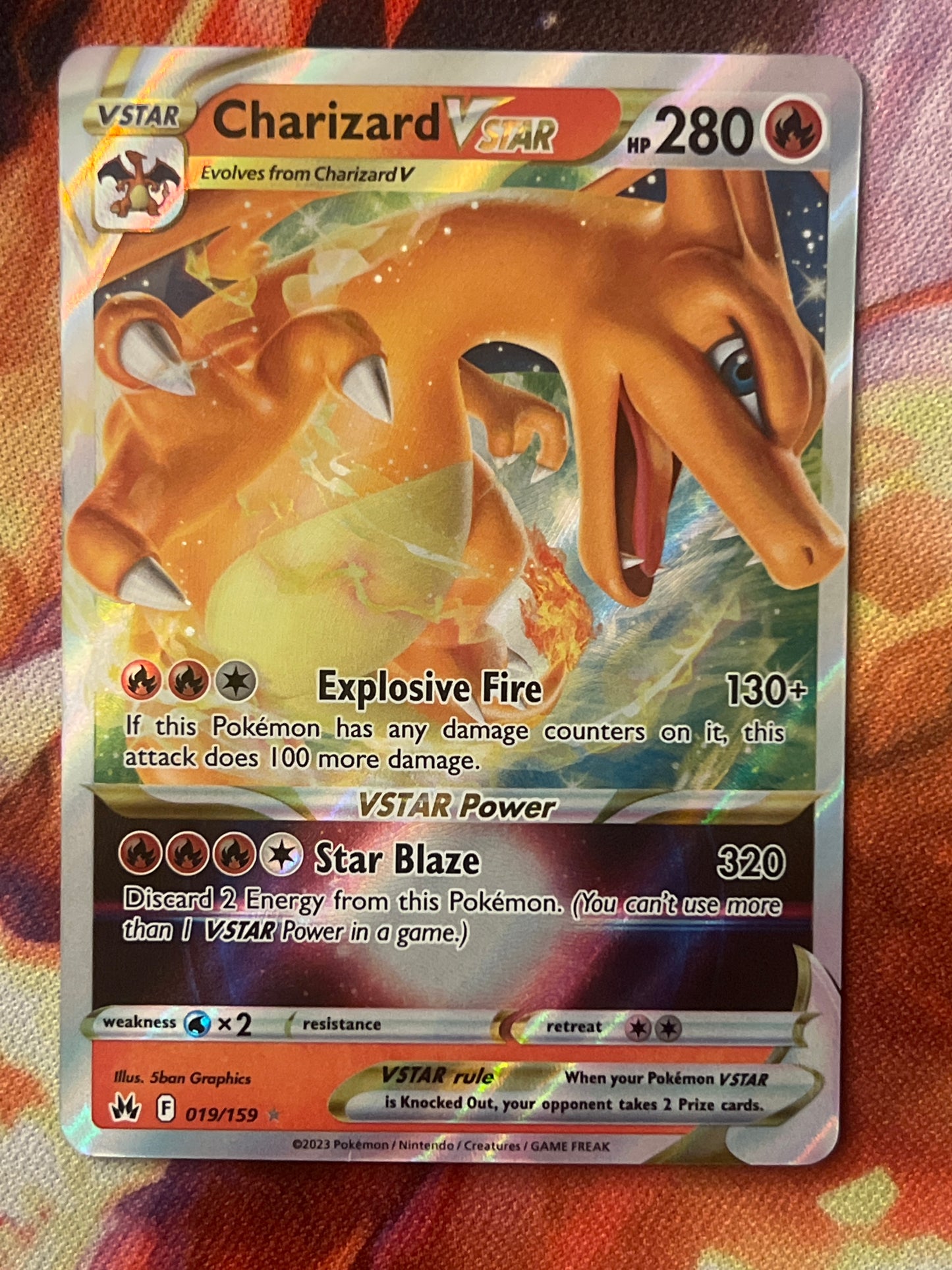 2023 Pokemon Charizard Vstar - Ultra Rare - #19