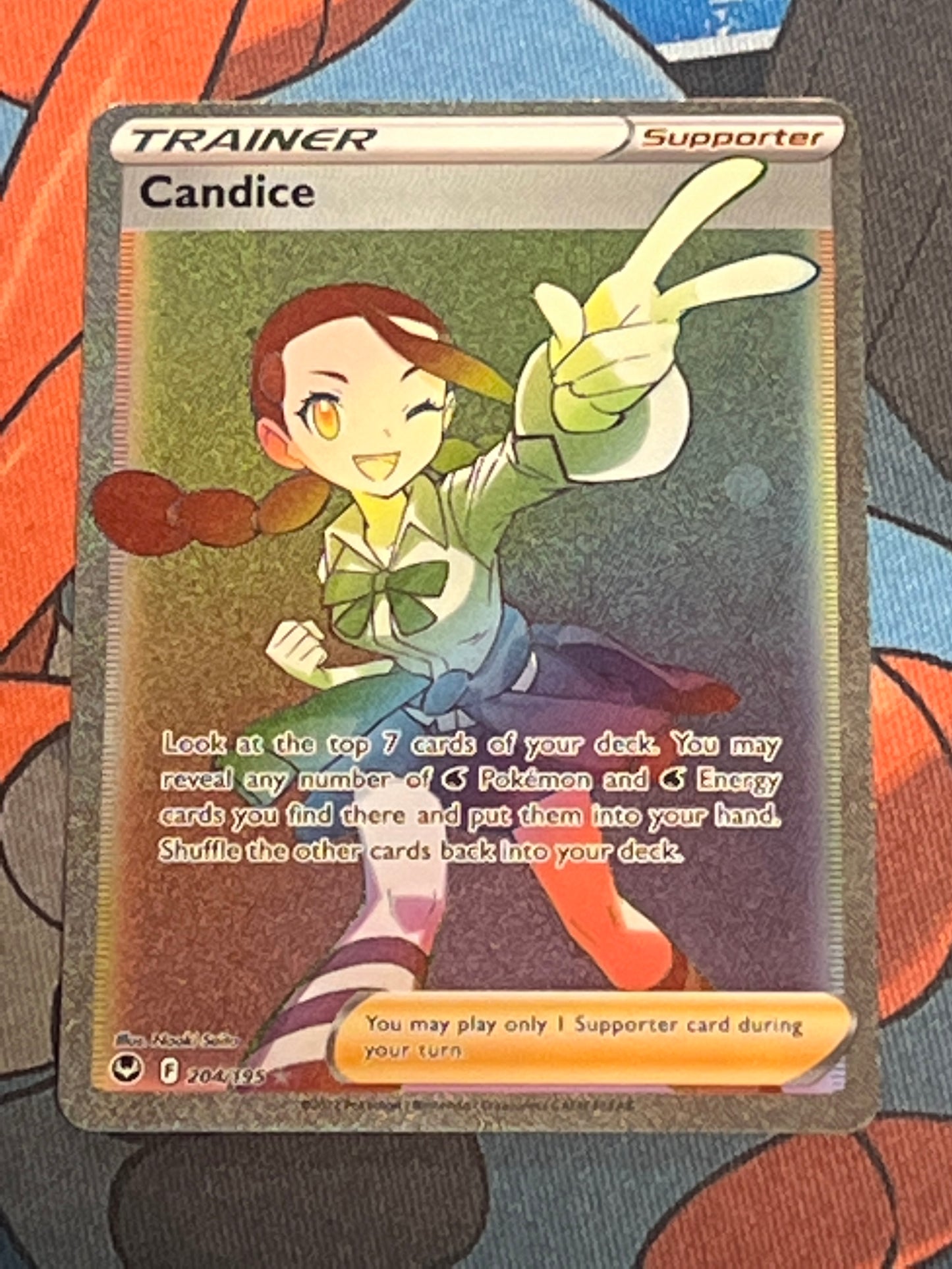 2022 Pokemon Candice - Secret Rainbow Rare - #204
