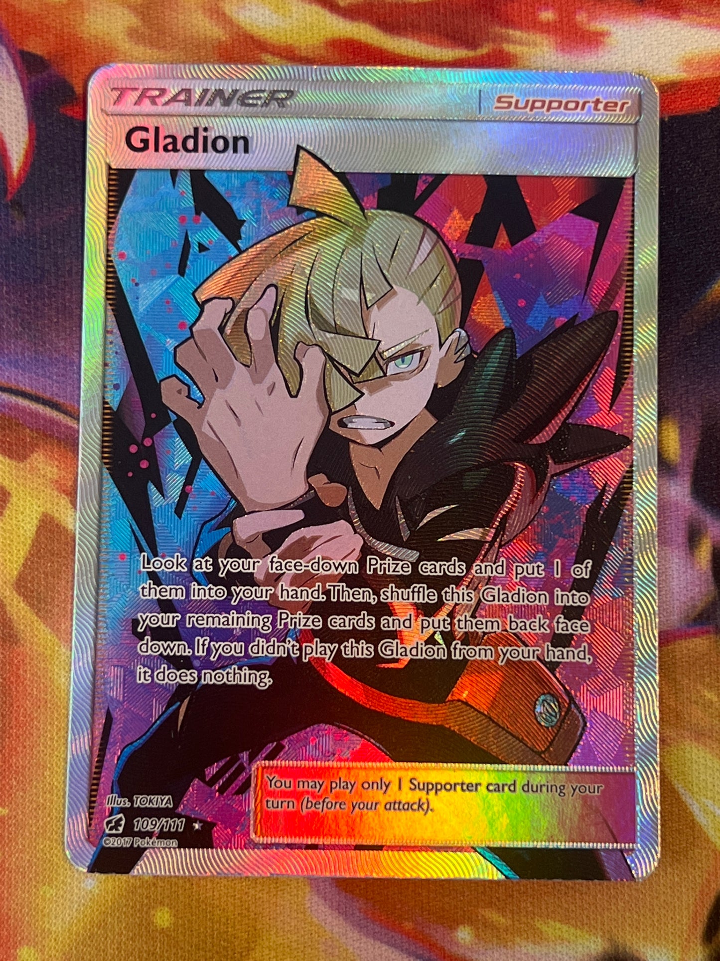 2017 Pokemon Gladion - Trainer - Ultra Rare - #109