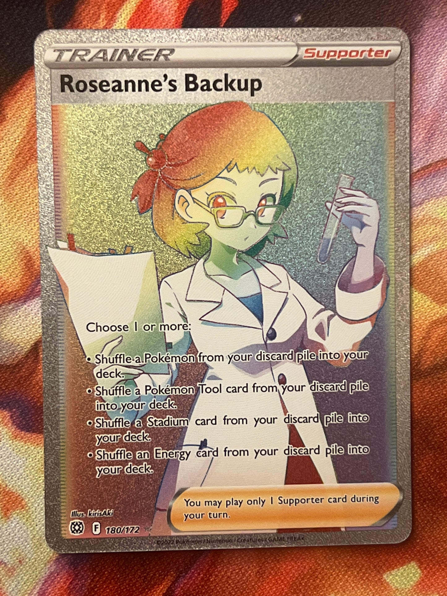 2022 Pokemon Roseanne's Backup - Rainbow Rare - #180