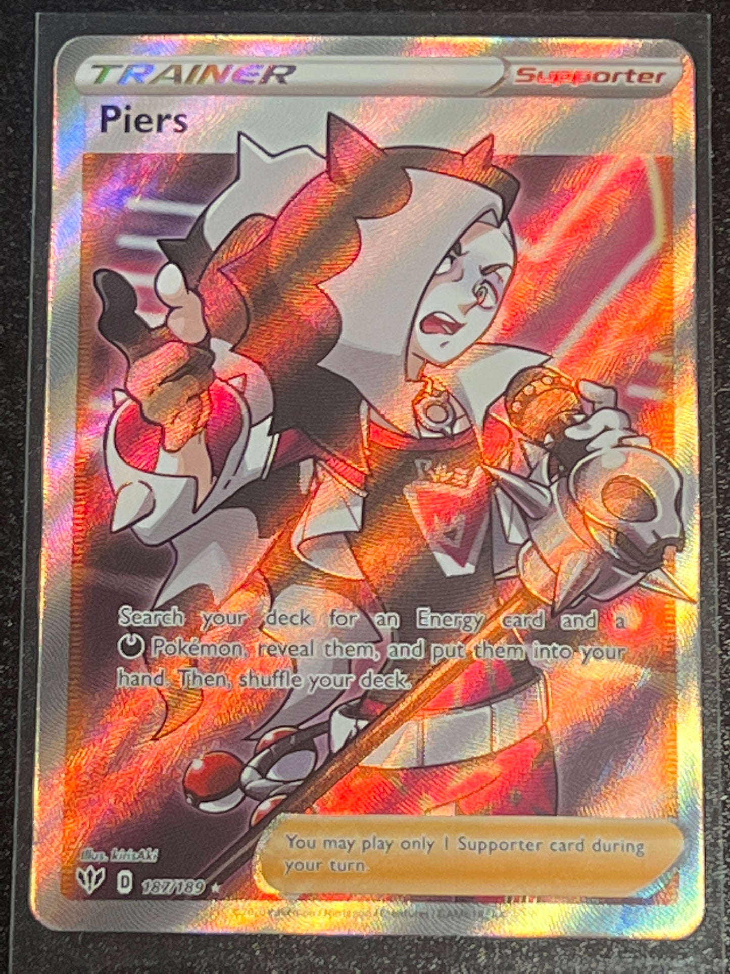 2020 Pokemon Piers - Trainer - Ultra Rare - #187