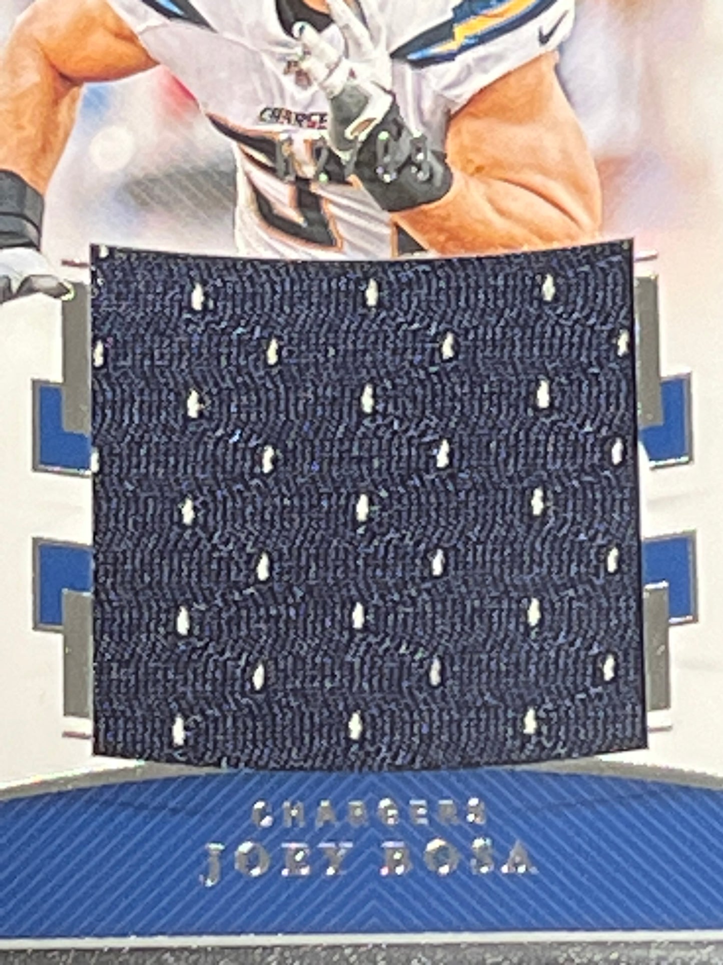 2019 Panini Nat. Treas. JOEY BOSA - Patch Card - 62/99 - #CM-18