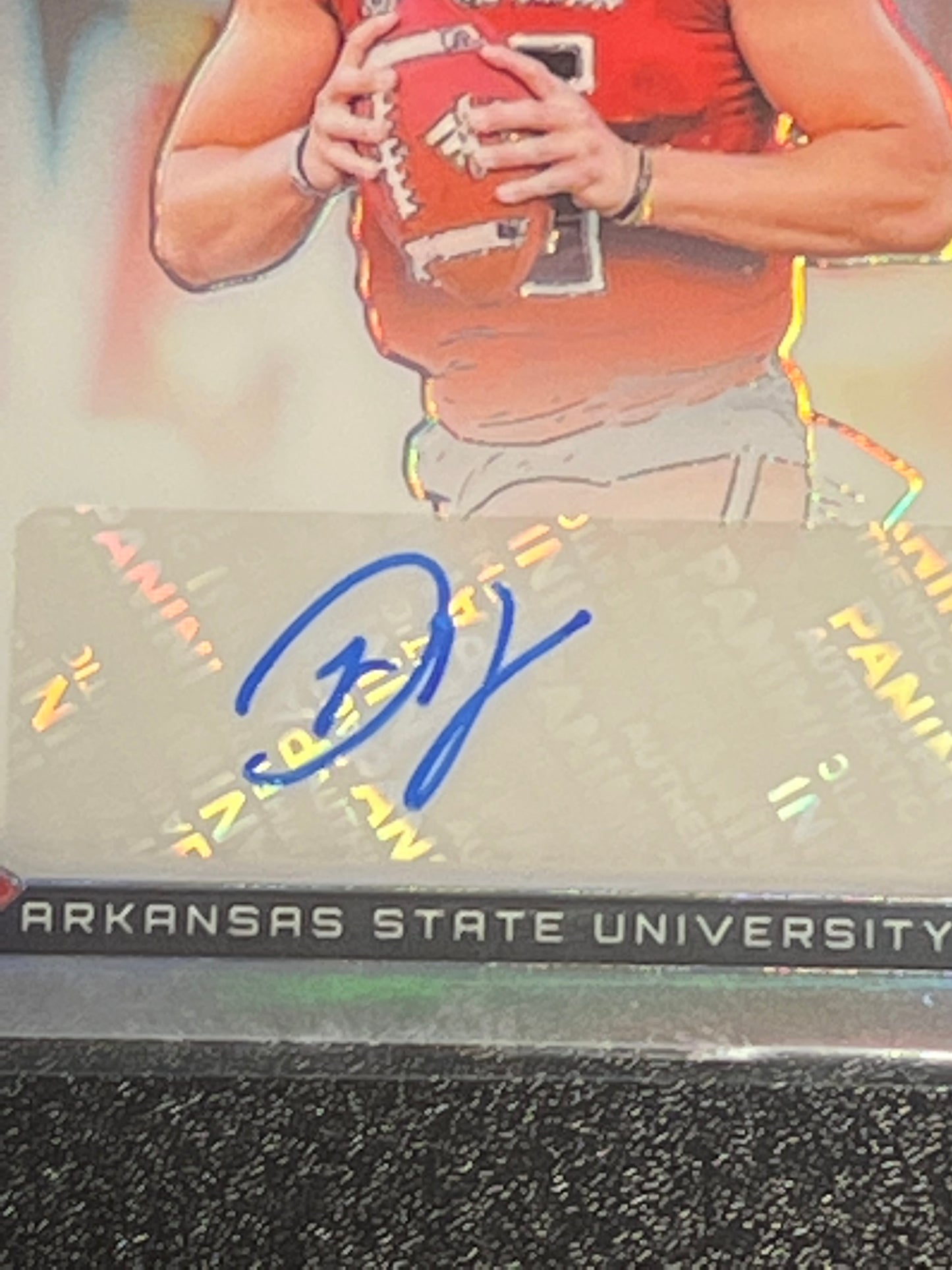 2019 Panini Prizm Draft JUSTICE HANSEN - AUTO - RC - #263