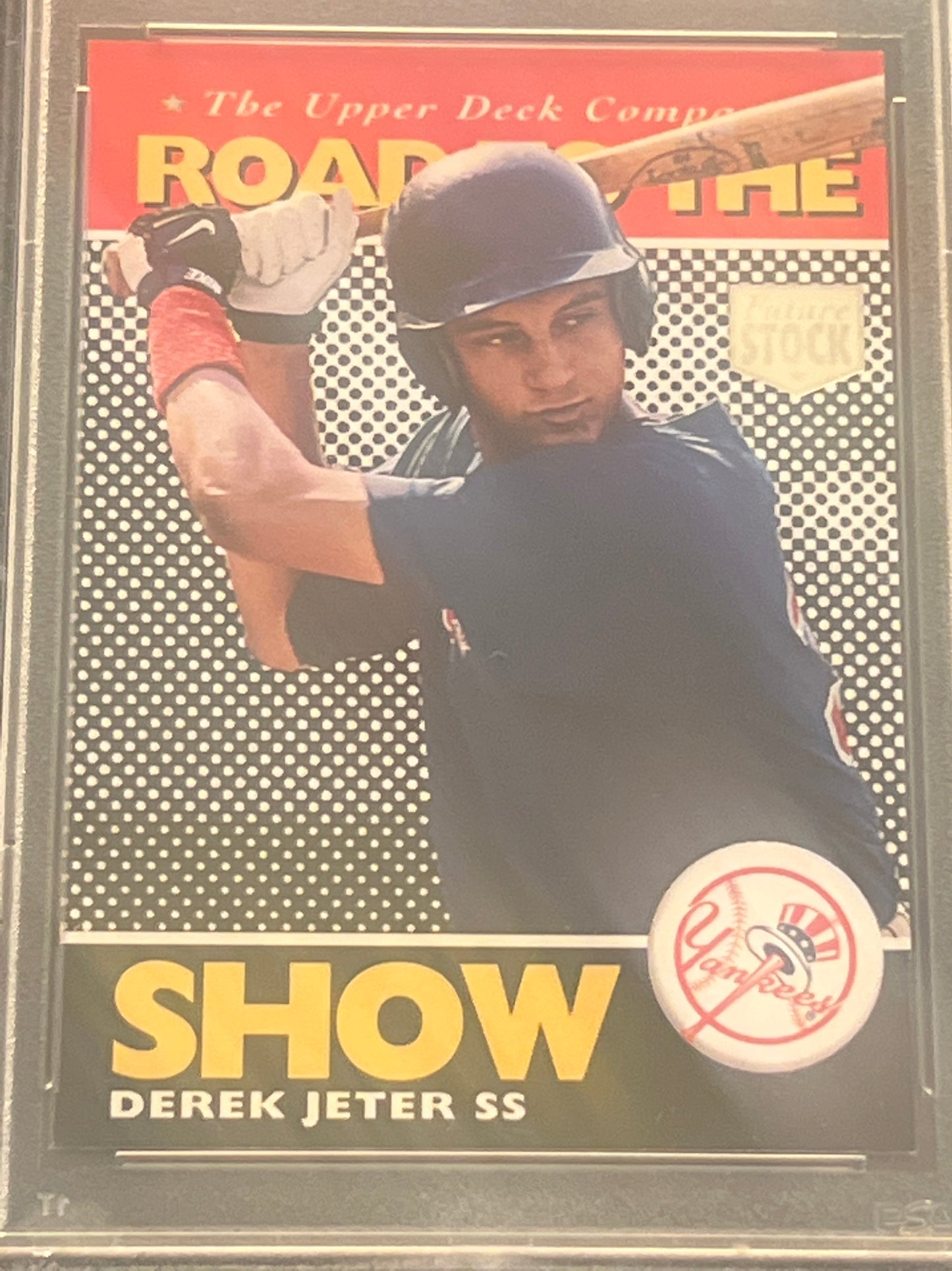 1995 U.D. Minor League DEREK JETER - PSA 8