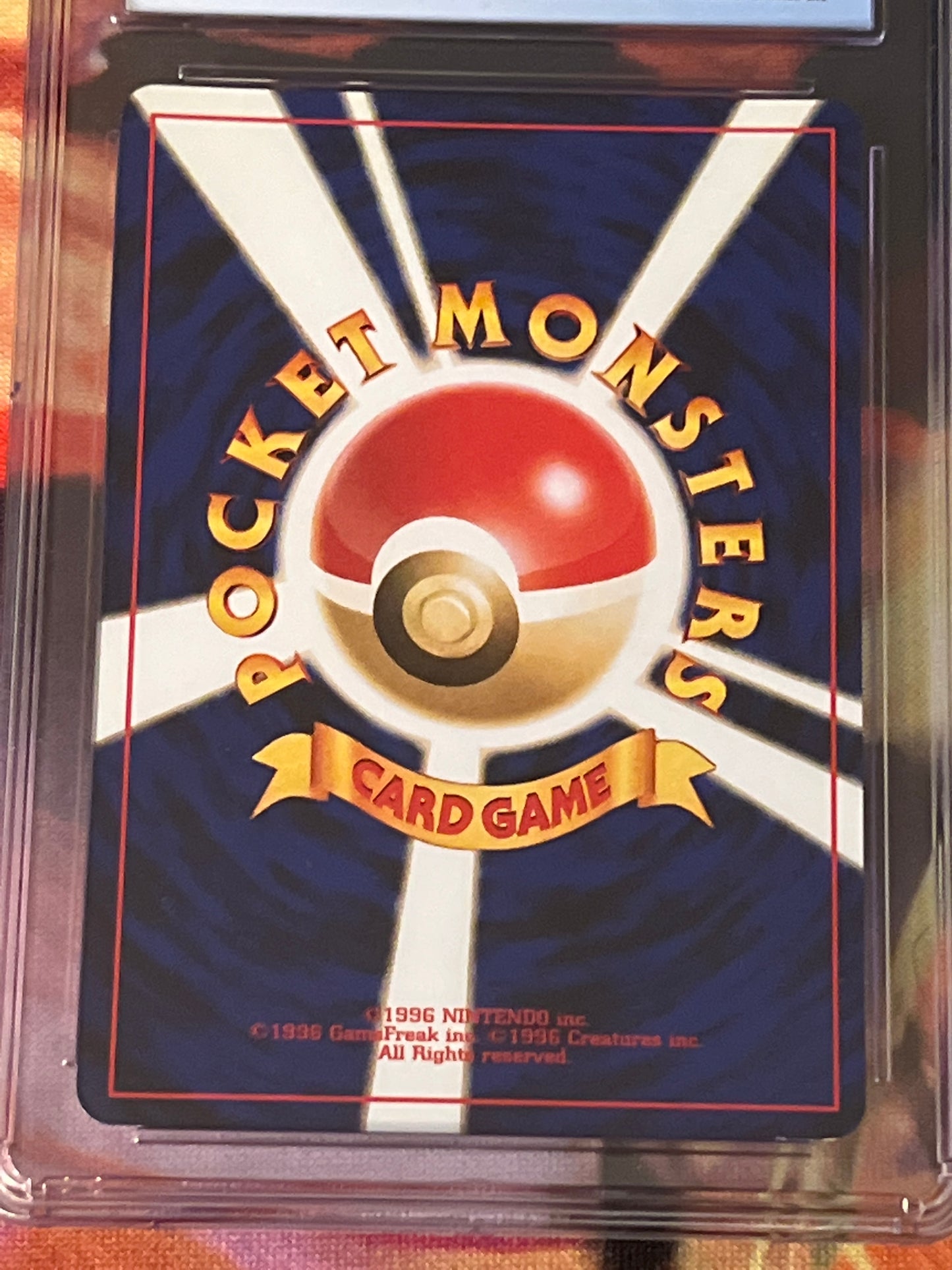 2000 Pokemon Japanese - Entei - Reverse Holo- Graded CGC 7.5 - #244