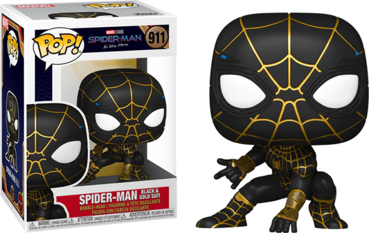 Funko Pop! - Spider-Man Black & Gold Suit - No Way Home - #911