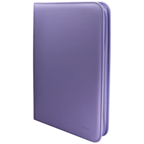 Ultra Pro Vivid - 9 Pocket Zippered PRO Binder (Purple)