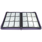 Ultra Pro Vivid - 9 Pocket Zippered PRO Binder (Purple)