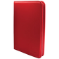 Ultra Pro Vivid - 9 Pocket Zippered PRO Binder (Red)