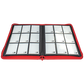 Ultra Pro Vivid - 9 Pocket Zippered PRO Binder (Red)