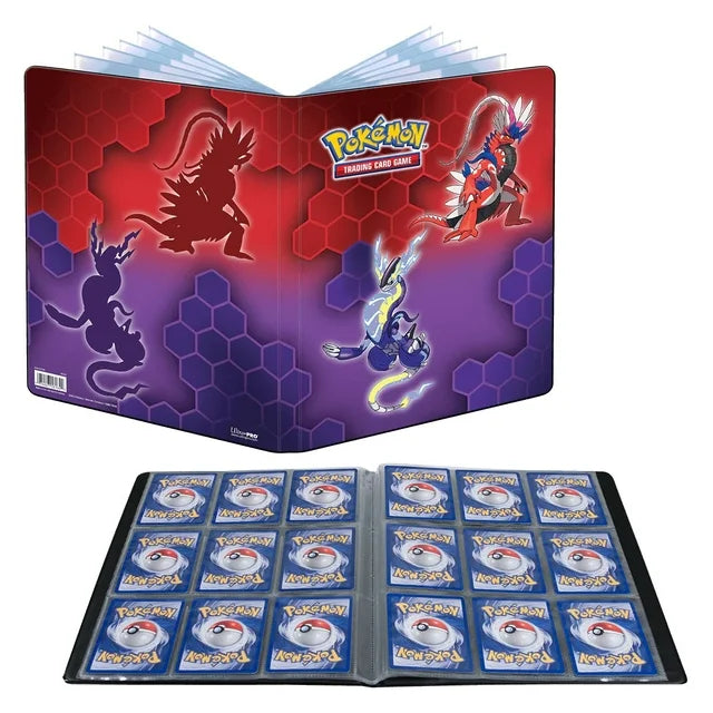 Pokemon Ultra Pro - Pro Binder Portfolios -  KORAIDON & MIRAIDON (Hold 180 Cards)