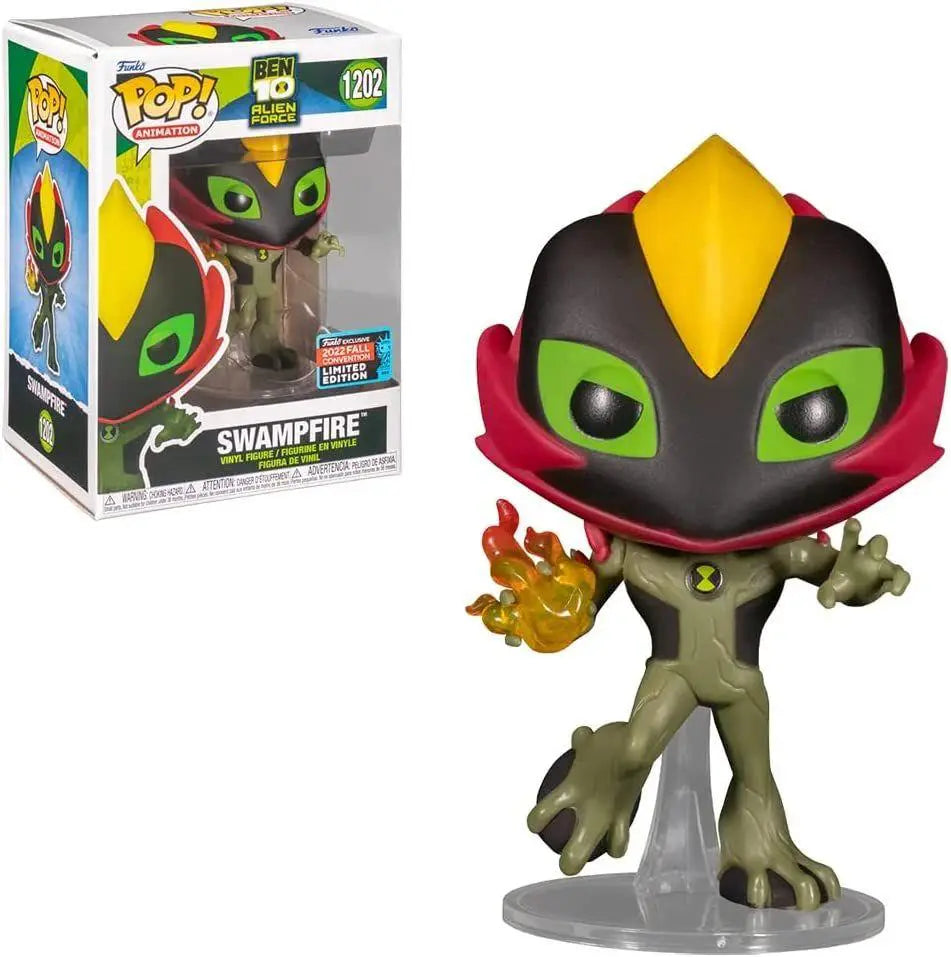 Funko Pop! - Swampfire - Ben 10 Alien Force - #1202 - 2022 Fall Convention