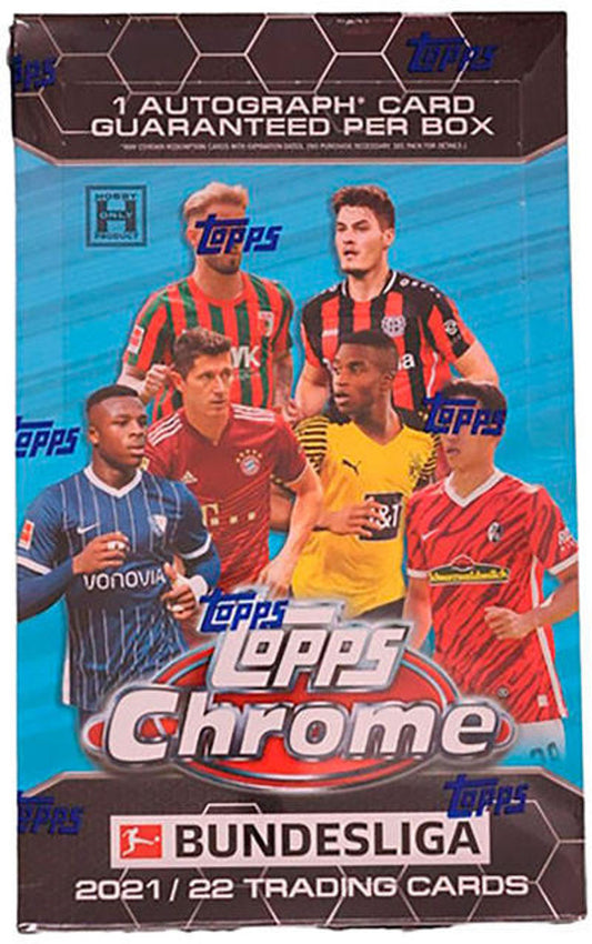 2021/22 Topps Chrome Bundesliga - Retail Box