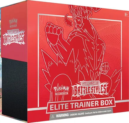 Pokemon Battle Styles - Elite Trainer Box - ETB w/ Promos (Red)