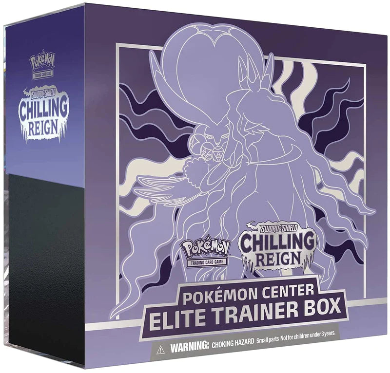 Pokemon - Pokemon Center  Chilling Reign - ETB - Elite Trainer Box  [Shadow Rider Calyrex]