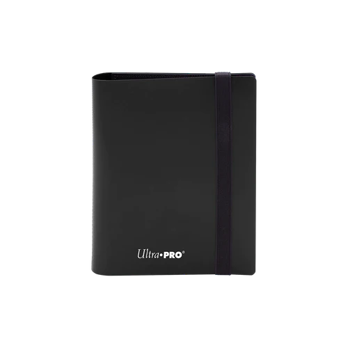 Ultra Pro - 2 Pocket Eclipse UP PRO Binder - Jet Black (Holds 80 Cards)